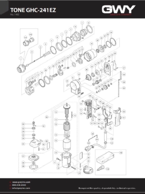 Blueprint of a TONE GHC-241EZ