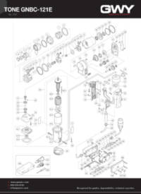 Blueprint of a TONE GNBC-121E