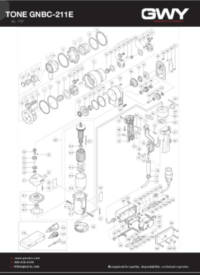 Blueprint of TONE GNBC-211E