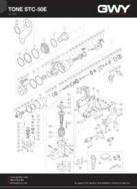 Blueprint of a TONE STC - 50E