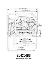 Image of a ZU4204BB Hydraulic Torque Wrench Pump