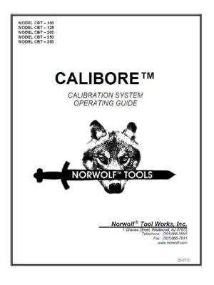 Calibore Bolt Tension Calibrator Manual