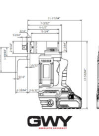 Blueprint of a CNR-30 Torque Wrench